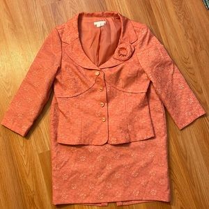 Womens London Time Skirt Suit